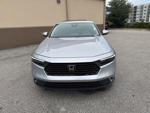 Solar Silver Metallic 2024 Honda Accord EX