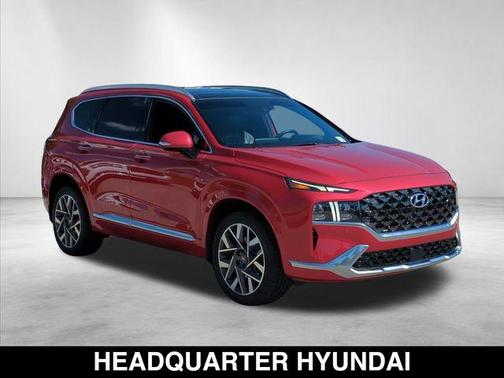 Calypso Red 2022 Hyundai SANTA FE Calligraphy
