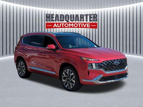 Calypso Red 2022 Hyundai SANTA FE Calligraphy