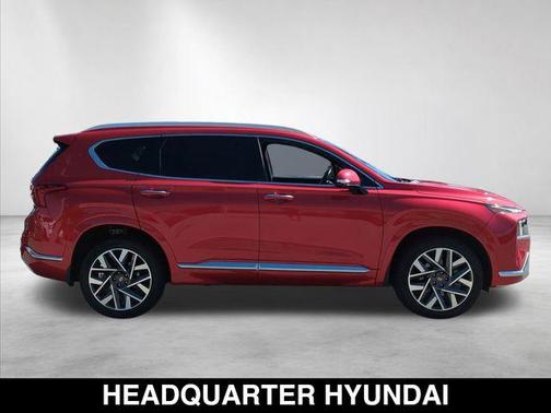 Calypso Red 2022 Hyundai SANTA FE Calligraphy
