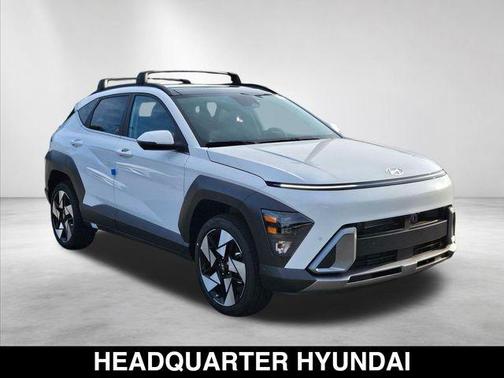 Atlas White 2026 Hyundai KONA Limited