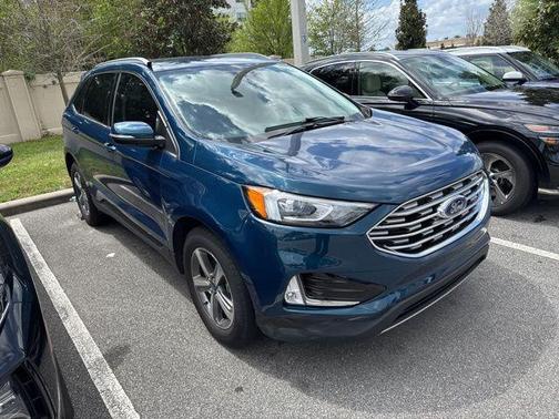 Dark Persian Green Metallic 2020 Ford Edge SEL