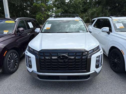 Hyper White 2024 Hyundai PALISADE Limited