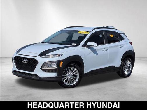 Chalk White 2020 Hyundai KONA SEL