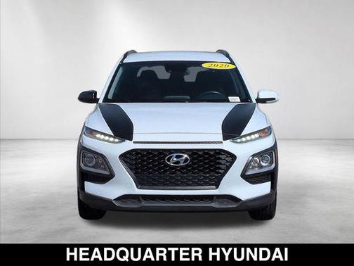 Chalk White 2020 Hyundai KONA SEL