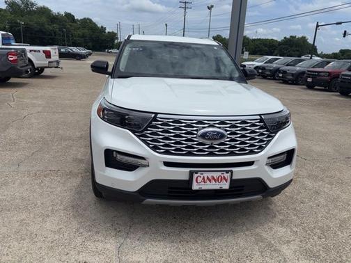 STAR WHITE MET TRI-COAT 2020 Ford Explorer PLATINUM