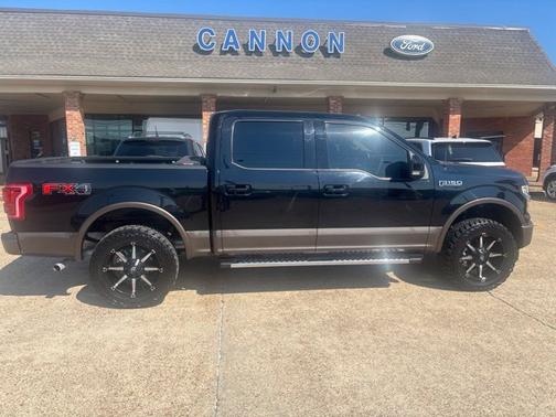 SHADOW BLACK 2017 Ford F-150 LARIAT
