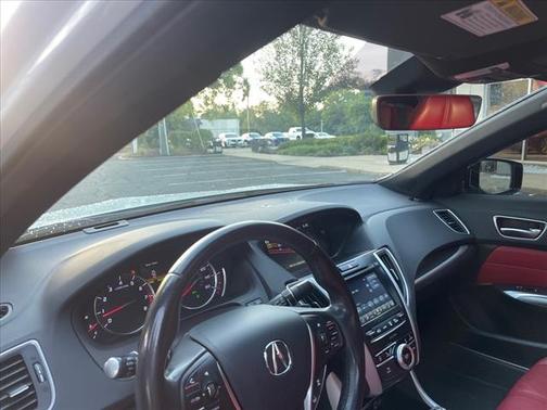 2020 Acura TLX w/A-Spec Pkg Red Leather