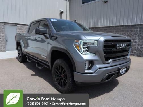 Satin Steel Metallic 2022 GMC Sierra 1500 Limited Elevation