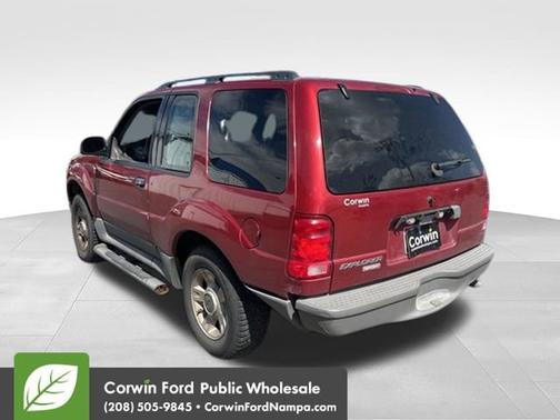 Red 2002 Ford Explorer Sport Base