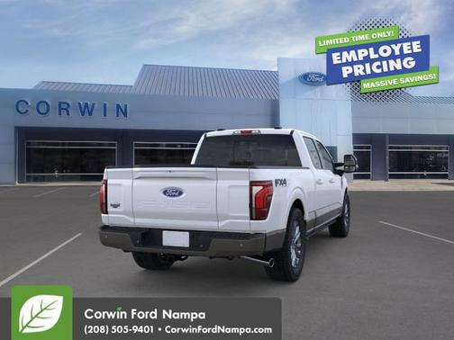 Star White Metallic Tri-Coat 2026 Ford F-150 King Ranch