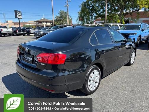Black 2012 Volkswagen Jetta SE