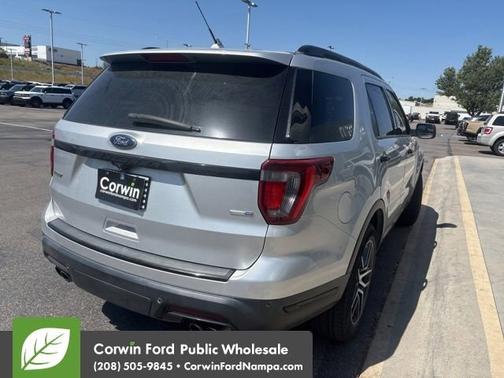 Ingot Silver 2018 Ford Explorer Sport