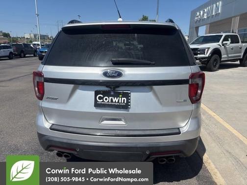 Ingot Silver 2018 Ford Explorer Sport
