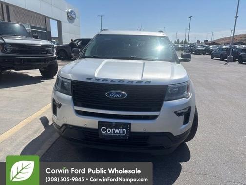 Ingot Silver 2018 Ford Explorer Sport