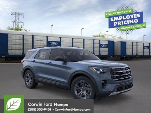 Vapor Blue Metallic 2026 Ford Explorer Active