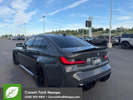Gray Metallic 2022 BMW M3 Competition