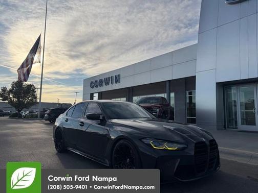 Gray Metallic 2022 BMW M3 Competition