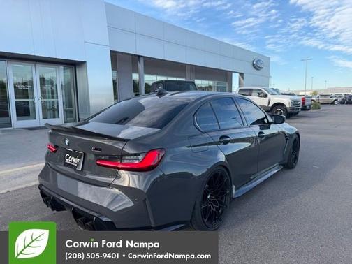 Gray Metallic 2022 BMW M3 Competition