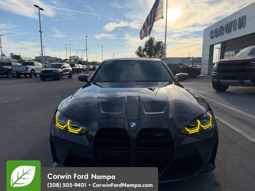 Gray Metallic 2022 BMW M3 Competition