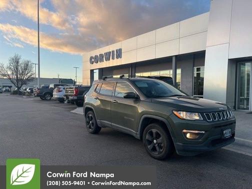 Olive Green Pearlcoat 2018 Jeep Compass Latitude