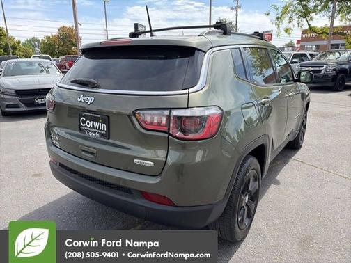 Olive Green Pearlcoat 2018 Jeep Compass Latitude
