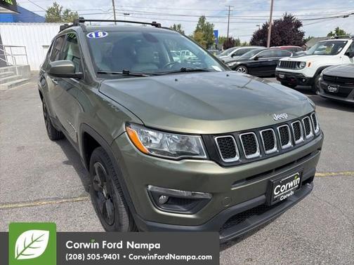 Olive Green Pearlcoat 2018 Jeep Compass Latitude