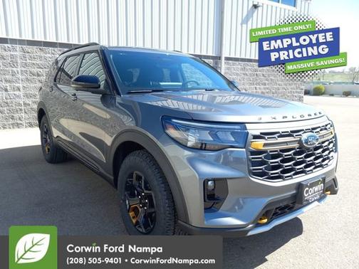 Gray Metallic 2026 Ford Explorer Tremor