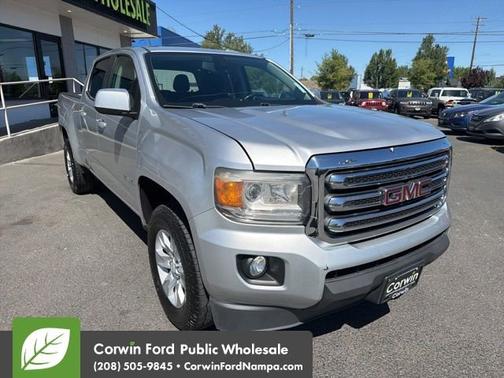 Quicksilver Metallic 2015 GMC Canyon SLE