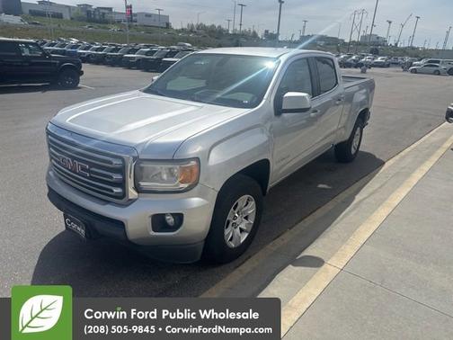 Quicksilver Metallic 2015 GMC Canyon SLE