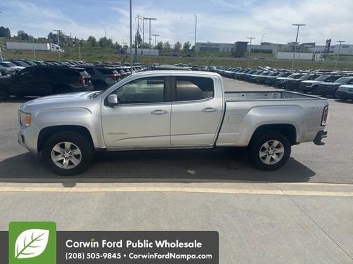Quicksilver Metallic 2015 GMC Canyon SLE