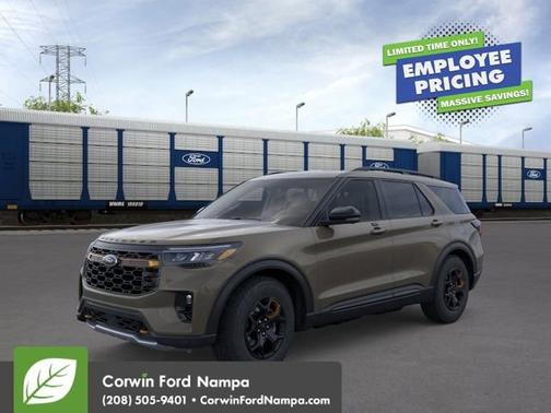 Gray 2026 Ford Explorer Tremor