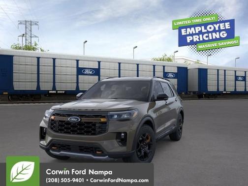 Gray 2026 Ford Explorer Tremor