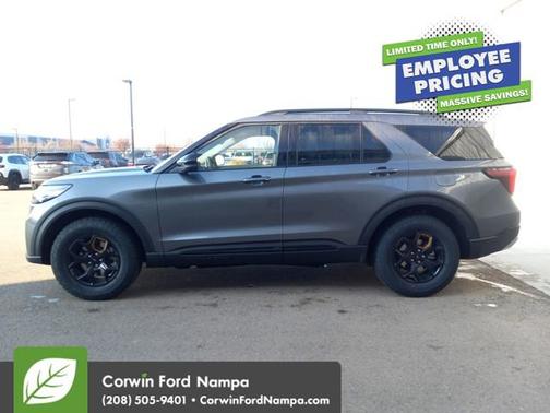 Carbonized Gray Metallic 2026 Ford Explorer Tremor