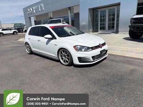 White 2017 Volkswagen Golf GTI S 4-Door