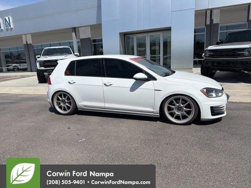 White 2017 Volkswagen Golf GTI S 4-Door