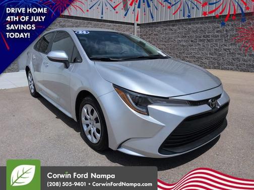 Classic Silver Metallic 2024 Toyota Corolla LE