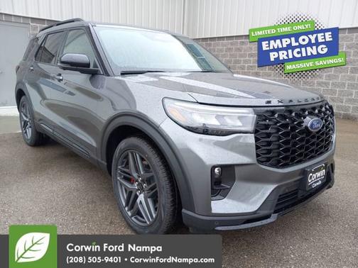 Carbonized Gray Metallic 2026 Ford Explorer ST