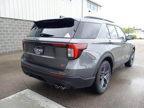 Carbonized Gray Metallic 2026 Ford Explorer ST