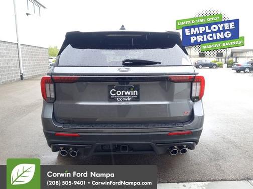 Carbonized Gray Metallic 2026 Ford Explorer ST