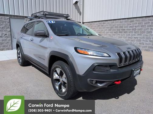 Billet Silver Metallic Clearcoat 2018 Jeep Cherokee Trailhawk