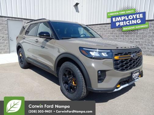 Gray 2026 Ford Explorer Tremor