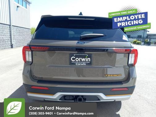 Gray 2026 Ford Explorer Tremor