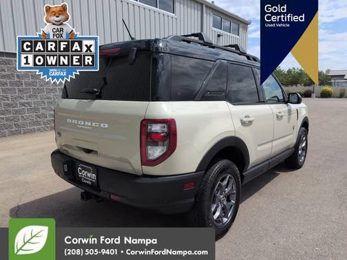 Beige 2024 Ford Bronco Sport Badlands