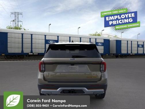 Marsh Gray 2026 Ford Explorer Tremor