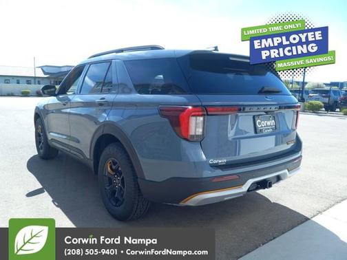 Vapor Blue 2026 Ford Explorer Tremor