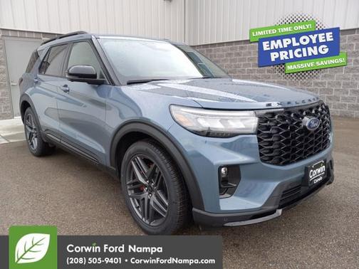 Vapor Blue Metallic 2026 Ford Explorer ST