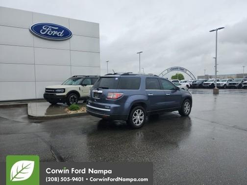 Atlantis Blue Metallic 2014 GMC Acadia SLT-1