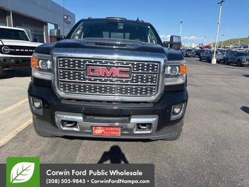 Onyx Black 2018 GMC Sierra 2500 Denali