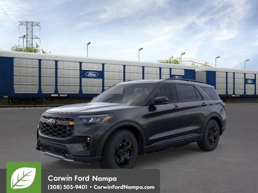 Black Metallic 2026 Ford Explorer Tremor
